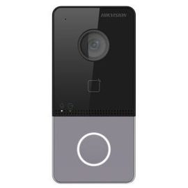  Видеопанель Hikvision DS-KV6103-PE1 CMOS серый 