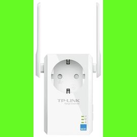  TP-LINK TL-WA860RE, Wi-Fi Усилитель, 300Mbps, со встроенной розеткой, 2.4GHz, 802.11n/g/b, 2 fixed Antennas 