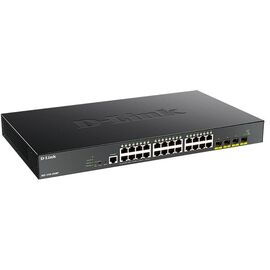  Коммутатор D-Link DGS-1250-28XMP  черный 