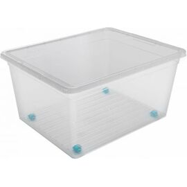  Ящик для хранения Funbox Basic 47396 37л с крышкой на колесах 