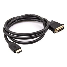  Кабель VCOM CG484GD-3M HDMI AM/DVI(24+1)M, 3м, CU, 1080P 60Hz, 2F, VCOM (CG484G-3M) 