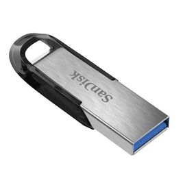  Flash Drive 128Gb Sandisk Cruzer Ultra Flair SDCZ73-128G-G46 USB3.0 серебристый/черный 