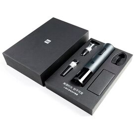  Электрический штопор с базовым набором аксессуаров Xiaomi HuoHou Electric Wine Bottle Opener Basic (HU0047) + рус, черный 