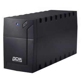  ИБП Powercom RPT-1000AP USB, интерактивный, 1000 ВА / 600 Вт, количество выходных разъемов: 3 (3 с питанием от батареи), USB, защита телефонной линии 