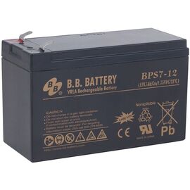  Аккумулятор 12В 7,0Ач BB Baterry BPS 7-12, 2,54 kg, 151x65x93 mm 