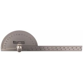  Транспортир с линейкой Kraftool Protractor 34290 нерж.сталь/145мм 