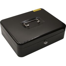  Ящик для денег Silwerhof 90x300x240 черный сталь 1.66кг 