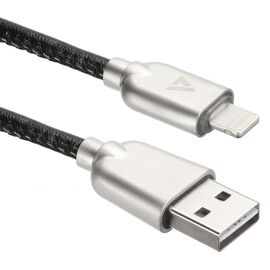  Дата-кабель ACD-Allure ACD-U926-P5B Lightning кожаный 1м черный 