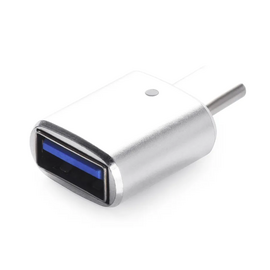  Переходник iNeez 916594 OTG Type-C to USB Silver 