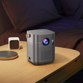  Проектор HOCO DT4 Smart full autofocus projector(720P Android version) (металлический серый) 