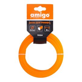  Леска для триммера Amigo 70324 2,4мм круг 15м 