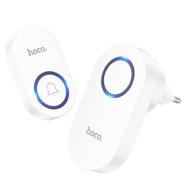  Дверной звонок HOCO HI25 wireless doorbell(EU) (белый) 
